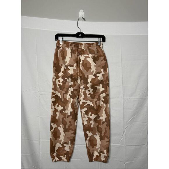 Lands end camo jogger sweat pants size 10/12 C34-14 - Picture 2 of 3